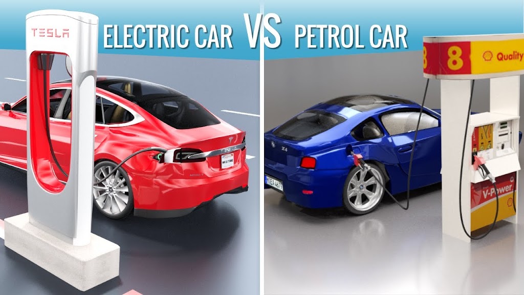 Difference between electric vehicles and fuel based vehicles