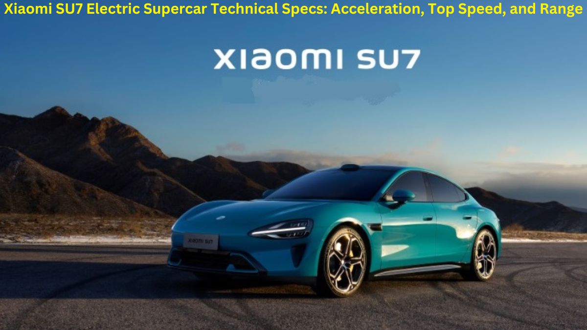 Xiaomi SU7 Electric Supercar