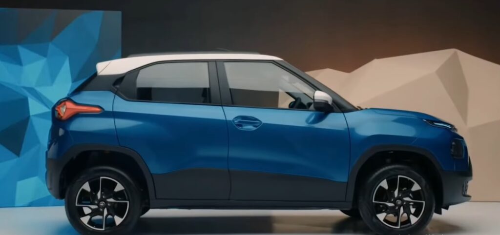 TATA PUNCH EV SIDE PROFILE